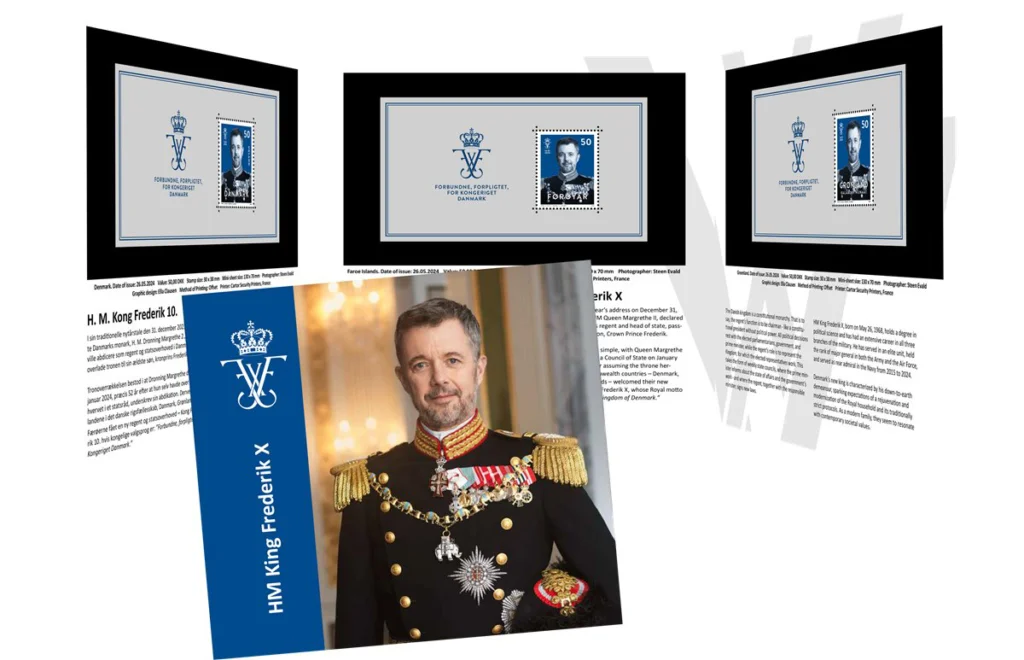 King Frederik X
Joint Issue with Greenland and Faroe Islands