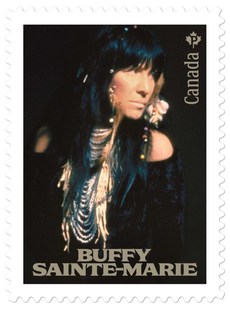 Buffy Sainte-Marie Stamp 400P