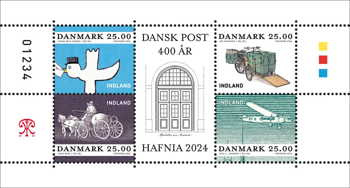 Hafnia 2024,
2024 Danish stamp program