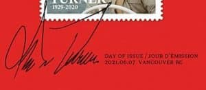 Right Honourable John Turner (1929-2020) postmark